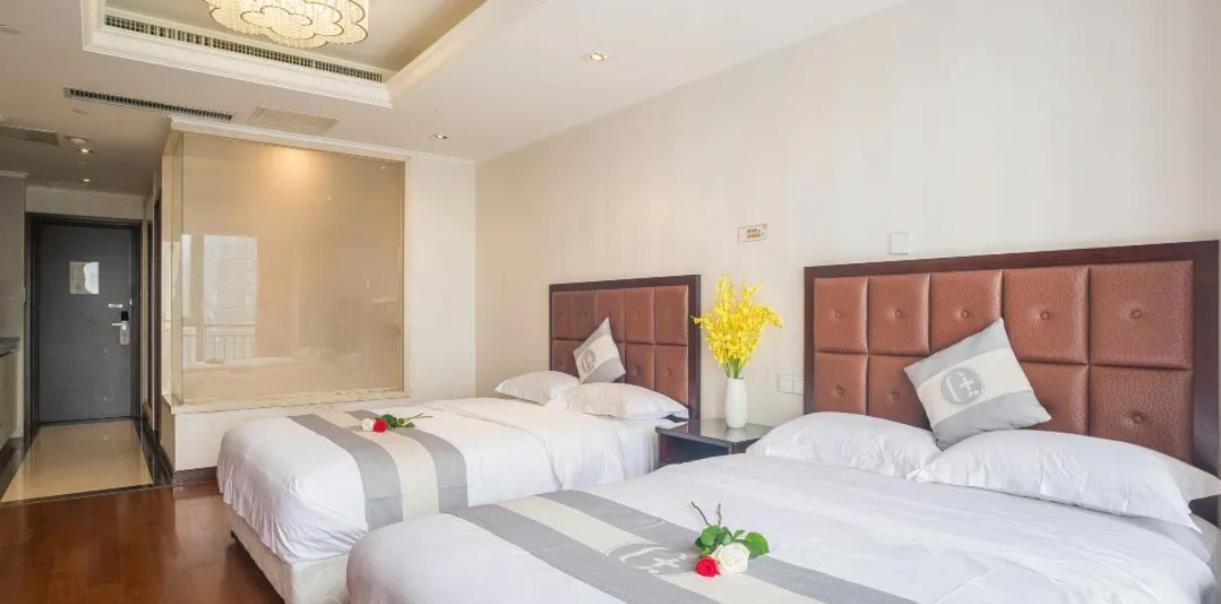 Qingdao Jinshan We+ Holiday Apartment Екстериор снимка