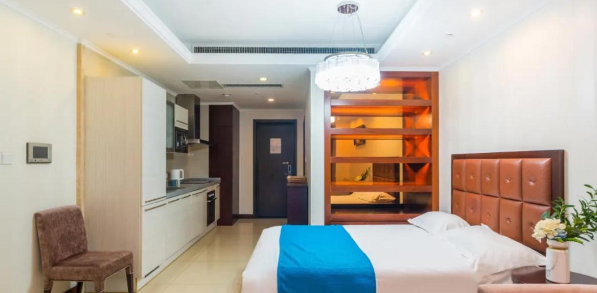 Qingdao Jinshan We+ Holiday Apartment Екстериор снимка