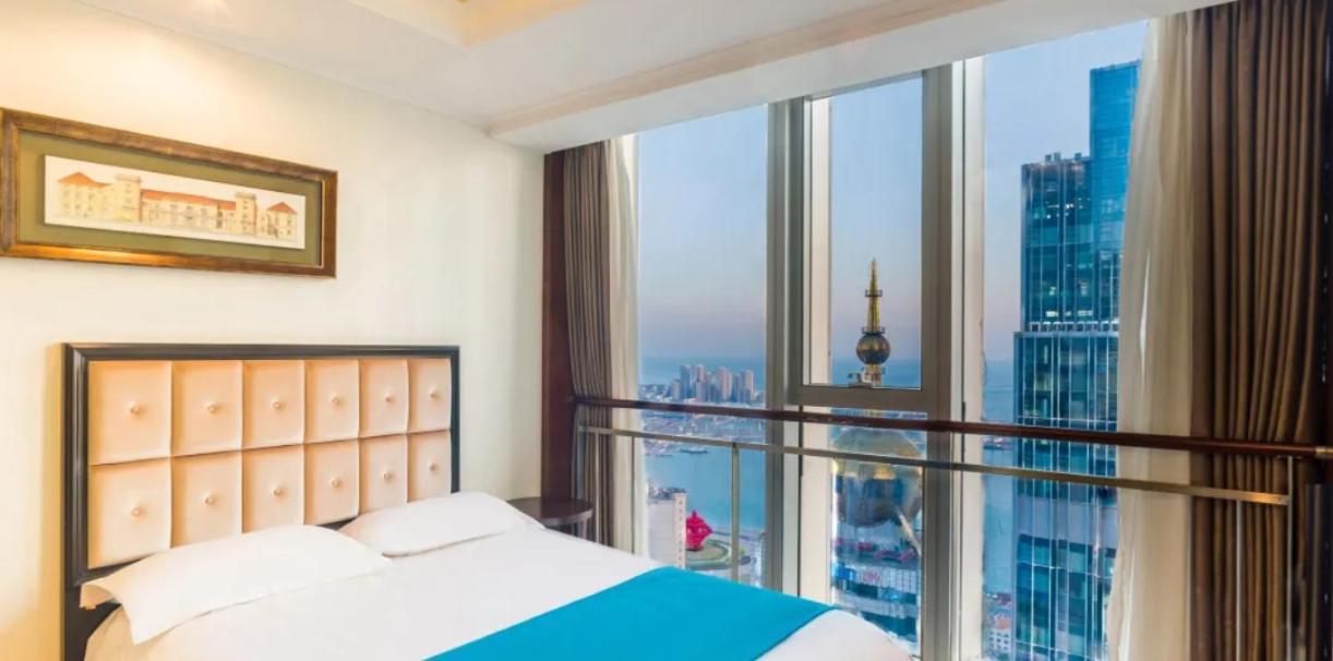 Qingdao Jinshan We+ Holiday Apartment Екстериор снимка