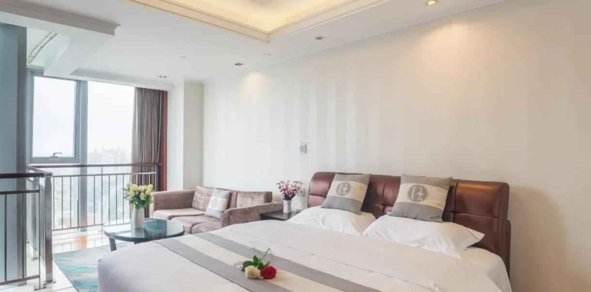 Qingdao Jinshan We+ Holiday Apartment Екстериор снимка