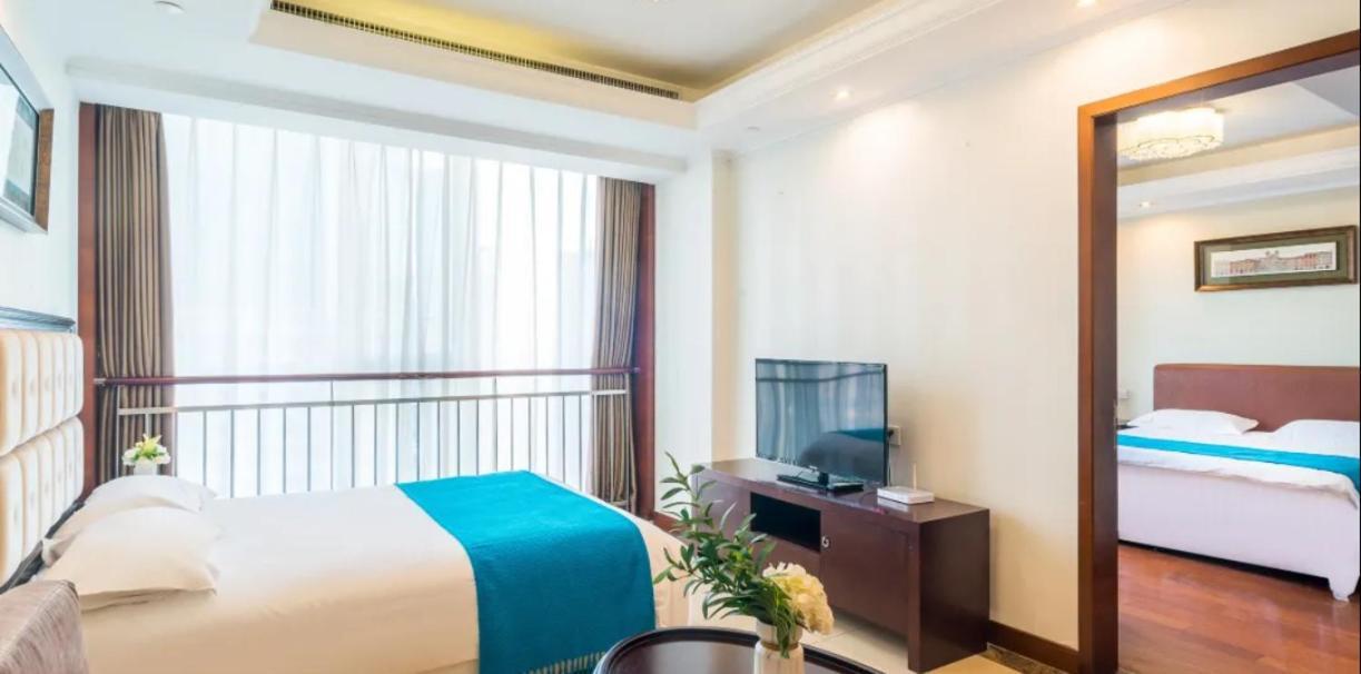 Qingdao Jinshan We+ Holiday Apartment Екстериор снимка