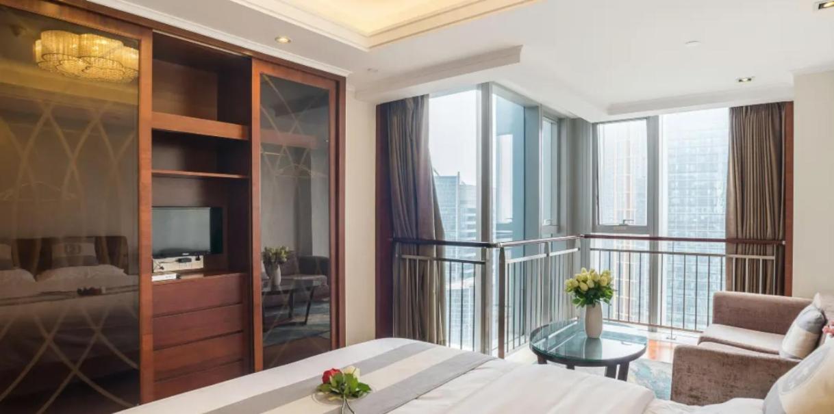 Qingdao Jinshan We+ Holiday Apartment Екстериор снимка