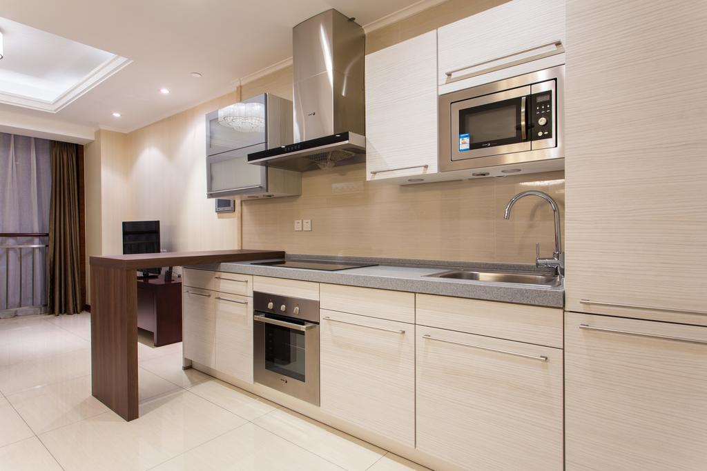 Qingdao Jinshan We+ Holiday Apartment Екстериор снимка